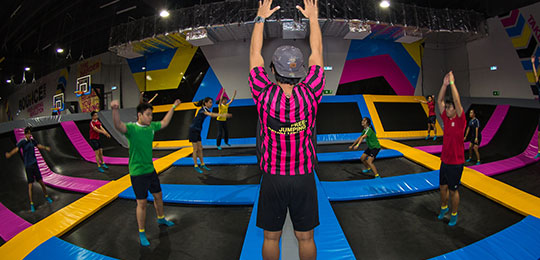 Photo of a Bounce Fit class