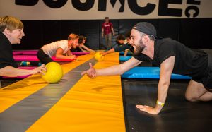 Photo of a Dodgeball game
