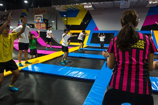 Photo of a BOUNCE FIT class