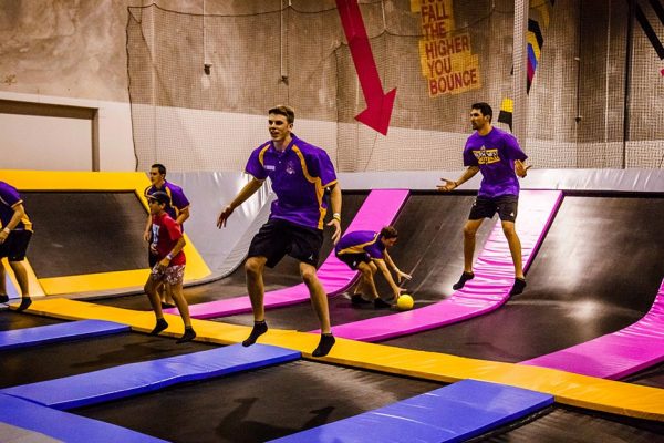 Photo of a Dodgeball game