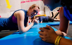 Photo of a group doing BOUNCE FIT