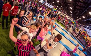 Photo of a group of kids at BOUNCE